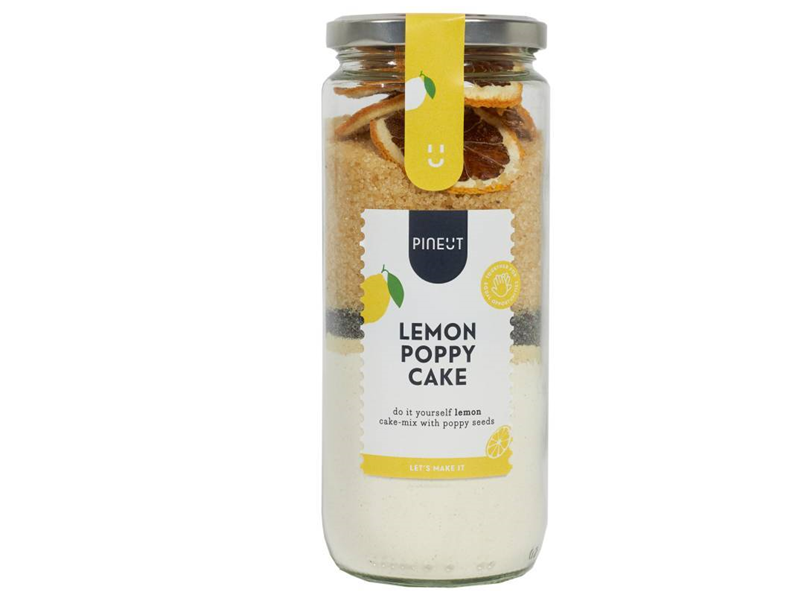 Lemon poppy cake 336g - Pineut