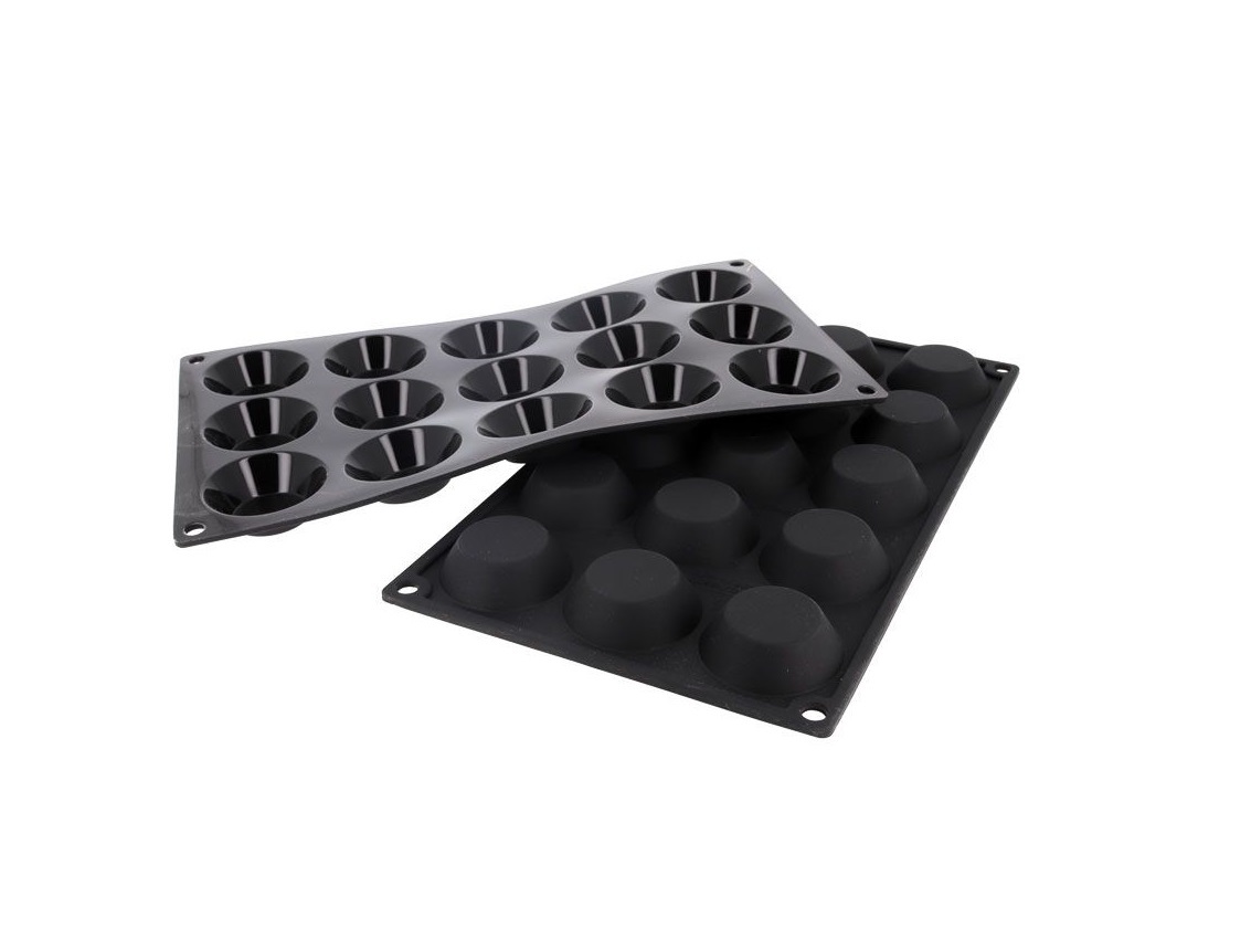 Siliconen bakvorm Mini Tartelettes 5cm (15)