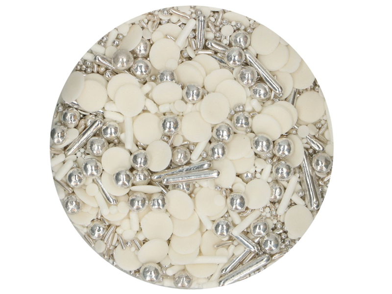 FunCakes Sprinkle Medley - Silver Chic 180g