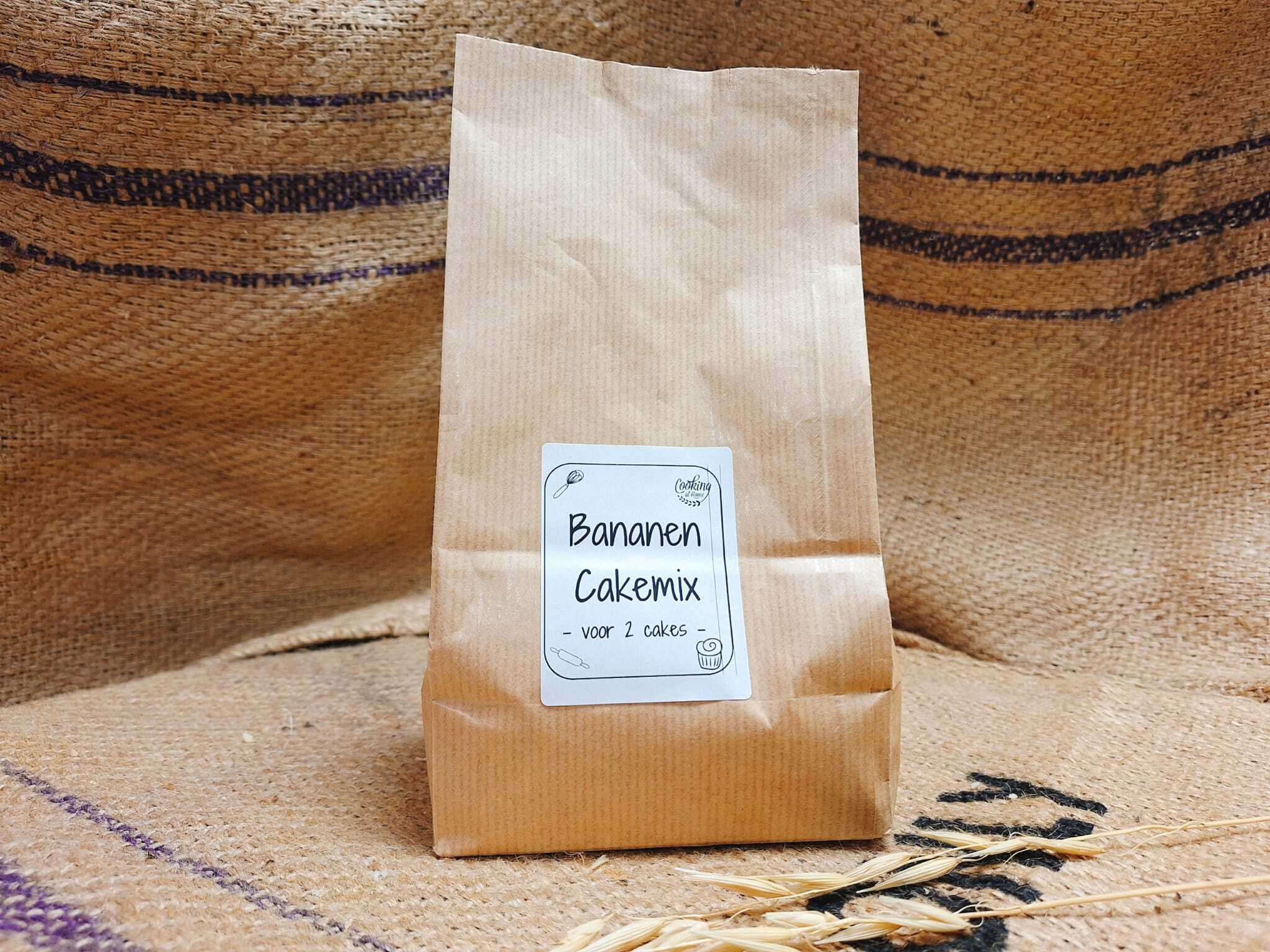 Bananen cakemix 800 gram (CaH)