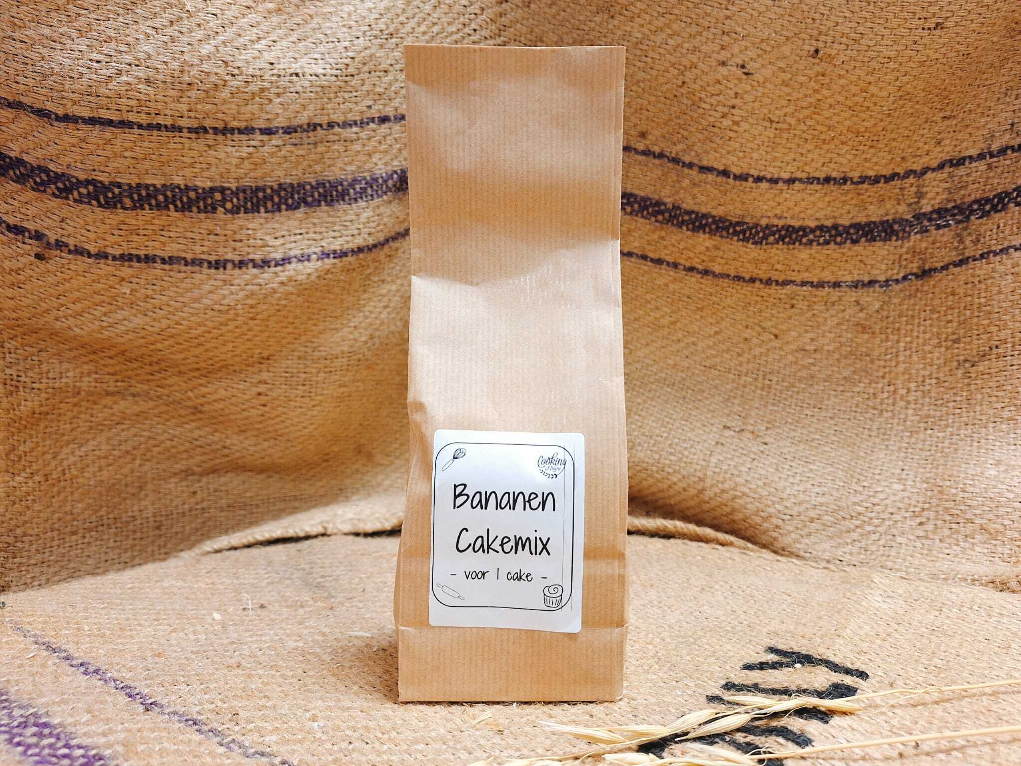 Bananen cakemix 400 gram (CaH)