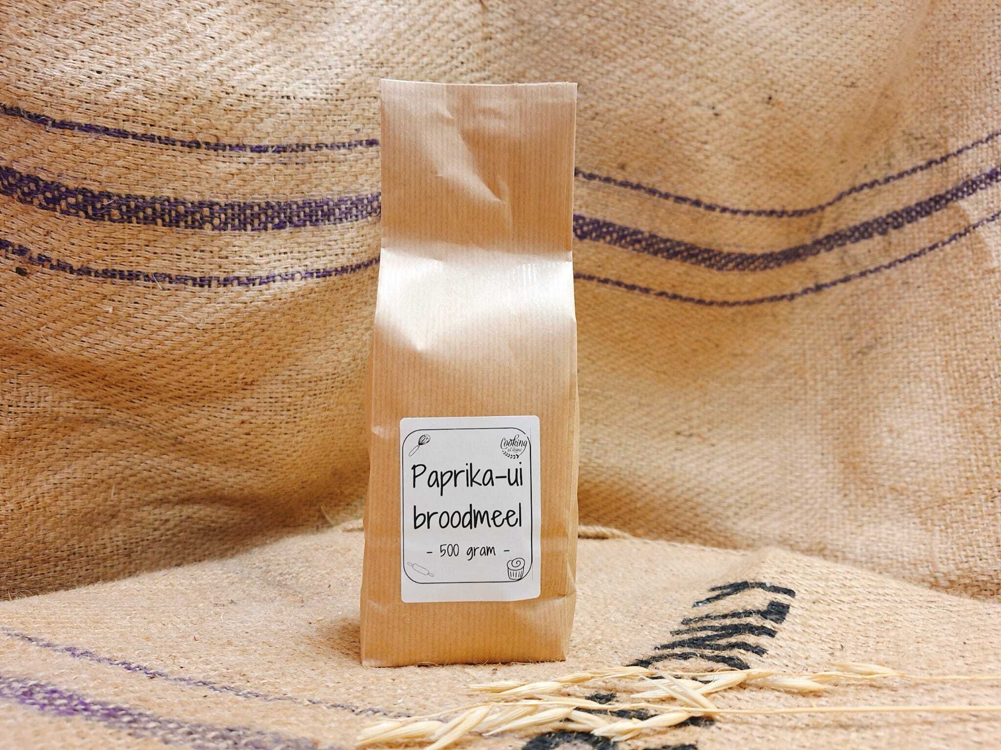 Paprika-uienbroodmeel 500 gram