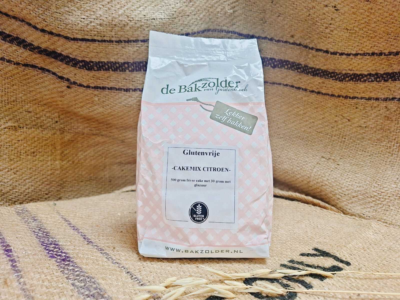 Citroen cakemix - GLUTENVRIJ - 530 gram