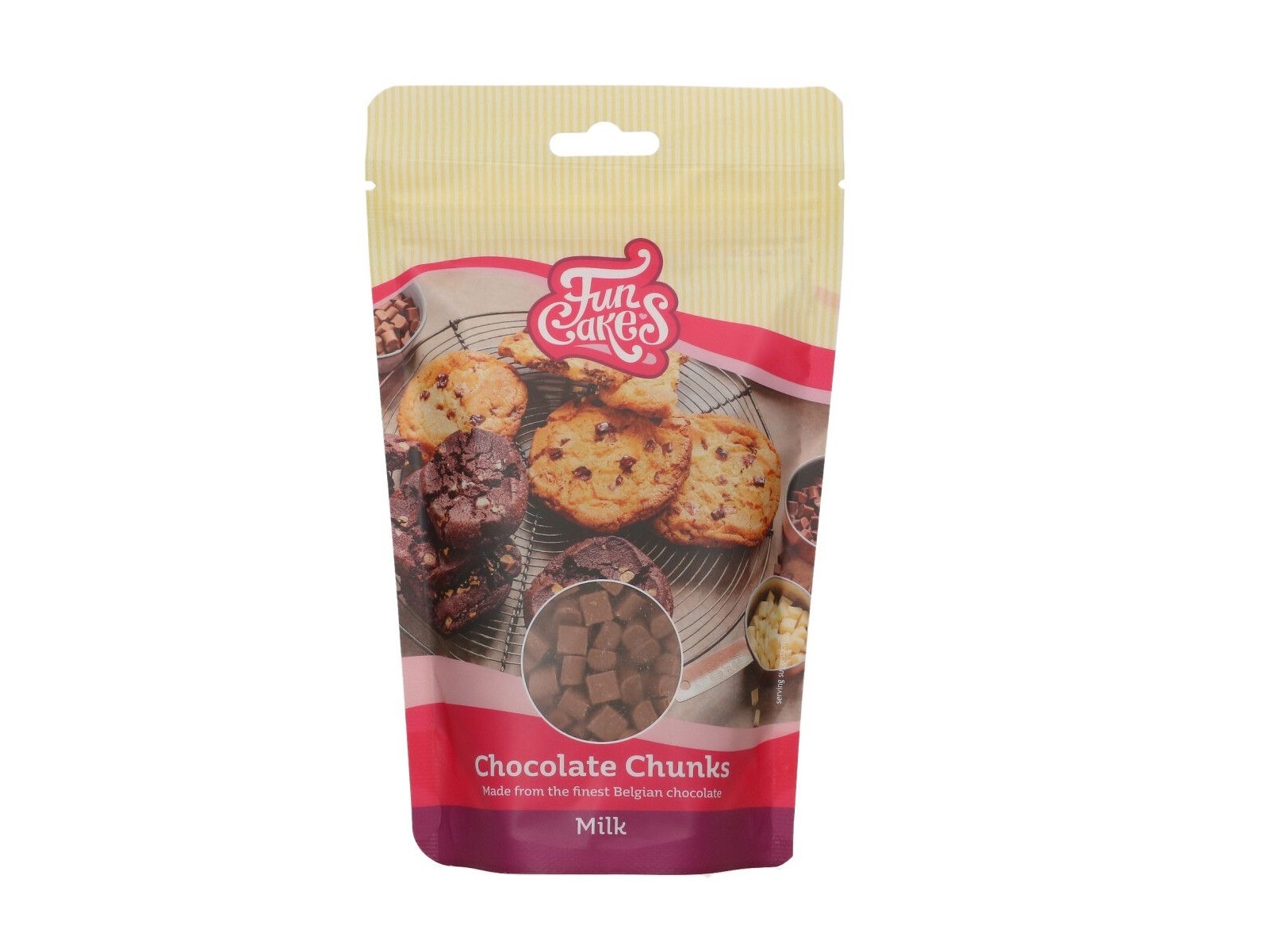 FunCakes Chocolade Chunks Melk 350g