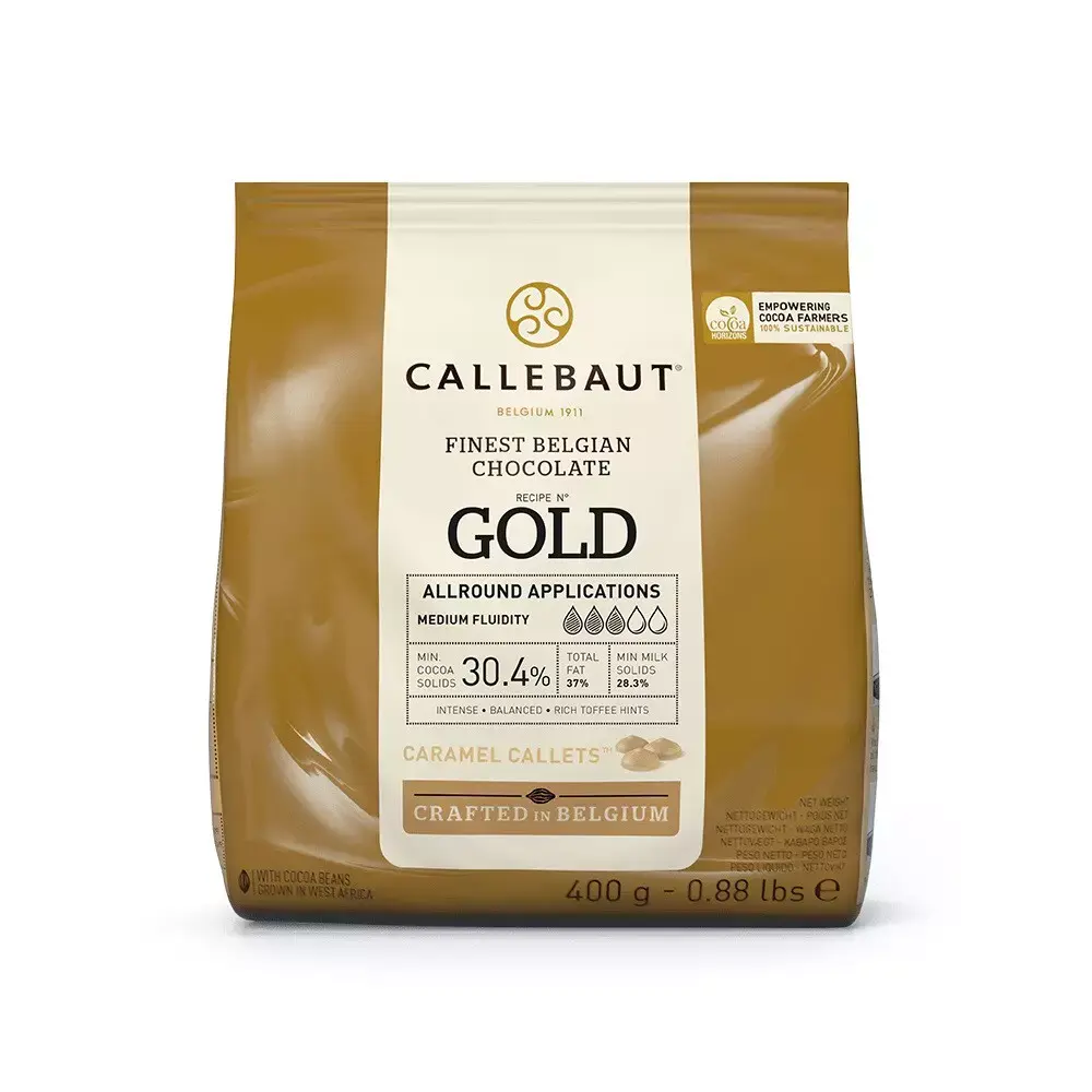 Callebaut chocolade callets Gold 400g