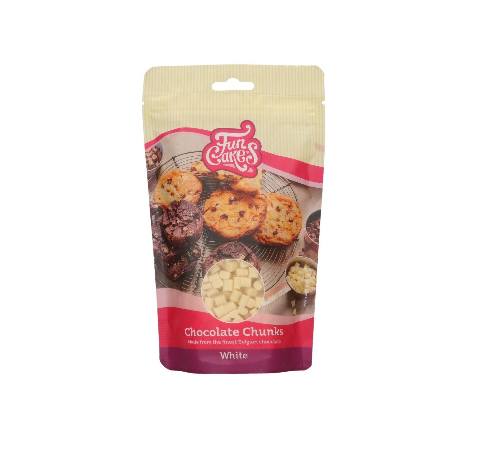 FunCakes Chocolade Chunks Wit 350 g