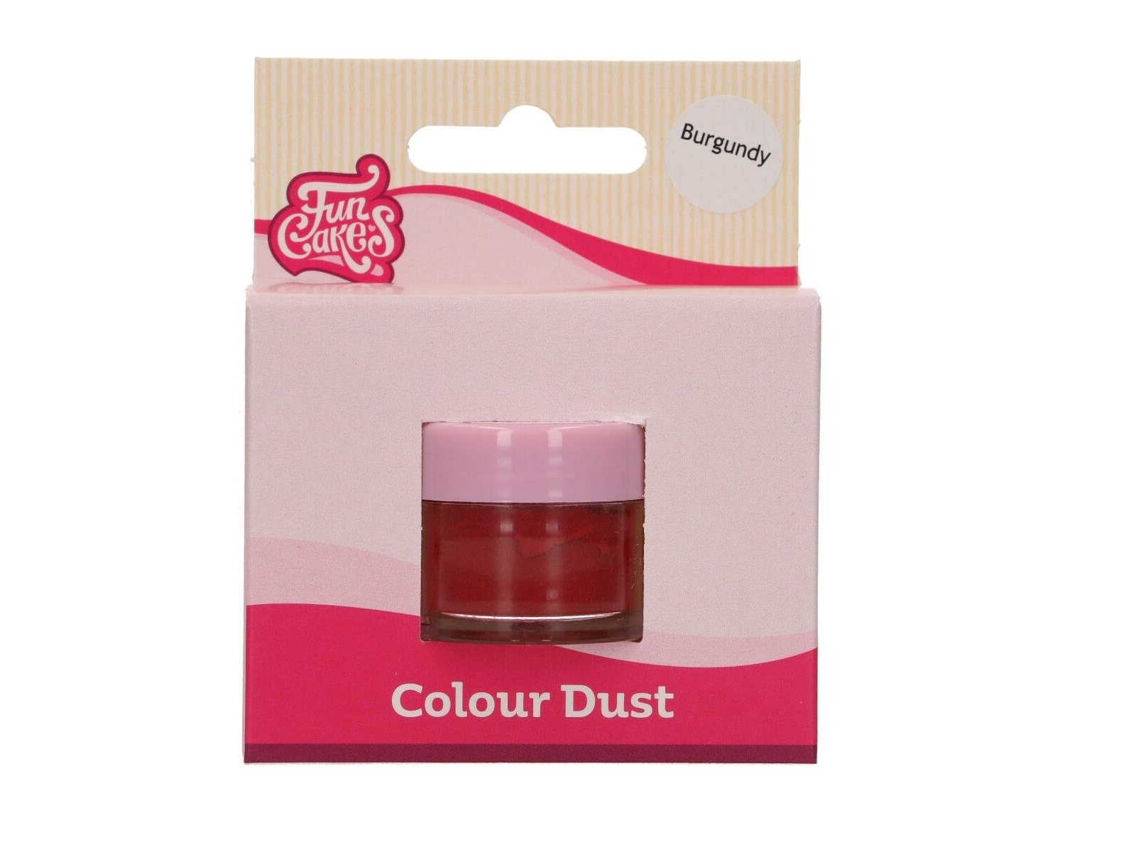 FunCakes Colour Dust Burgundy