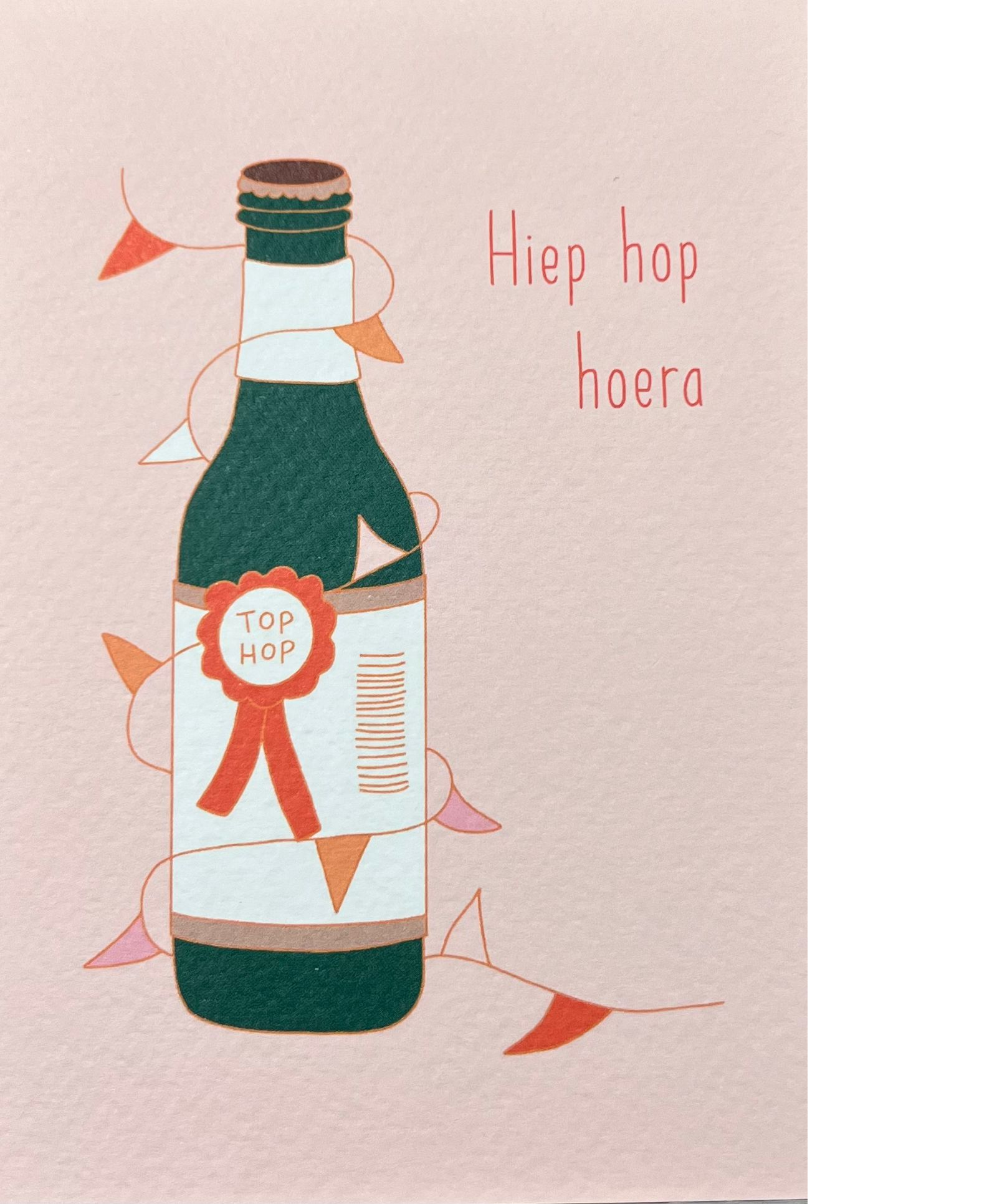 Hiep Hop Hoera Kaartje