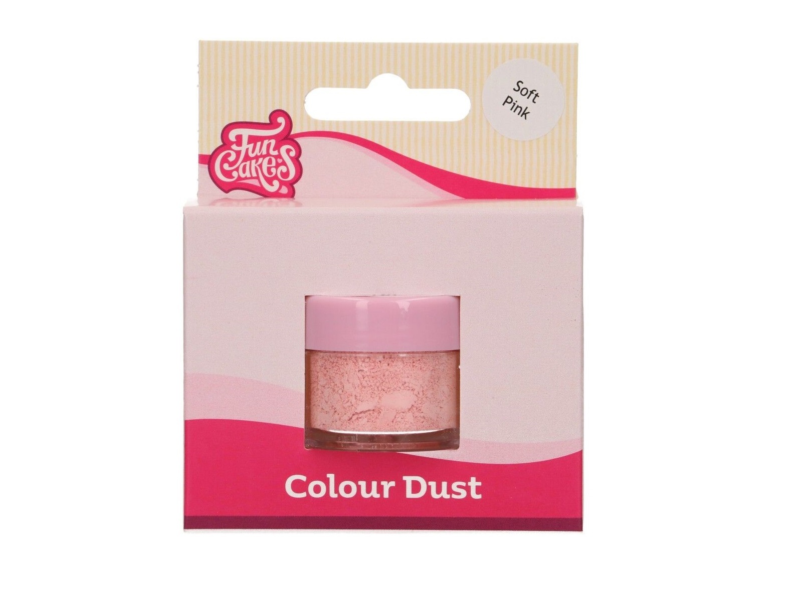 FunCakes Colour Dust Soft Pink
