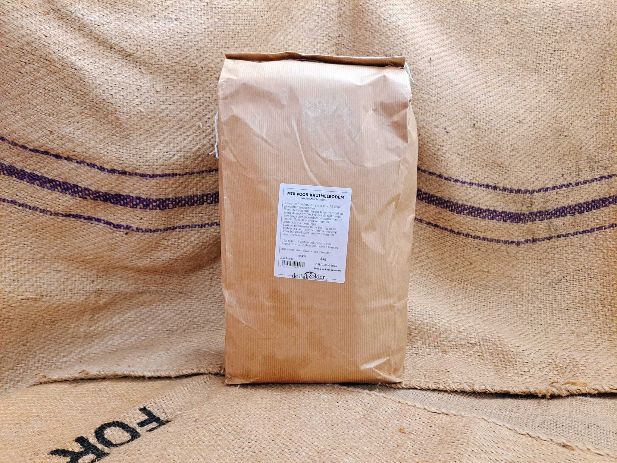 Mix voor Kruimelbodem - 5 kg
