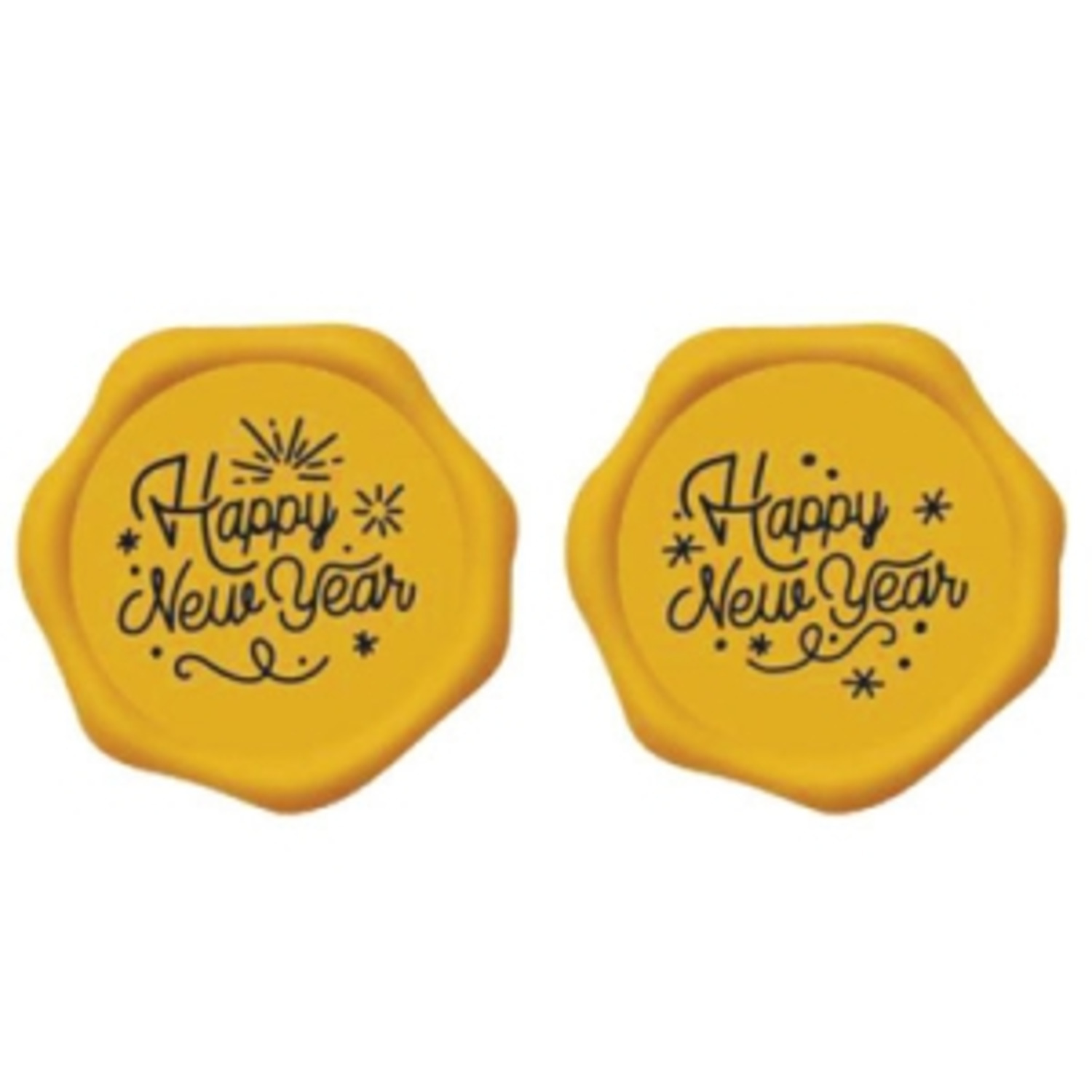 300_ote_big_image_ay7 Chocolade Zegel Happy New Year 6 stuks