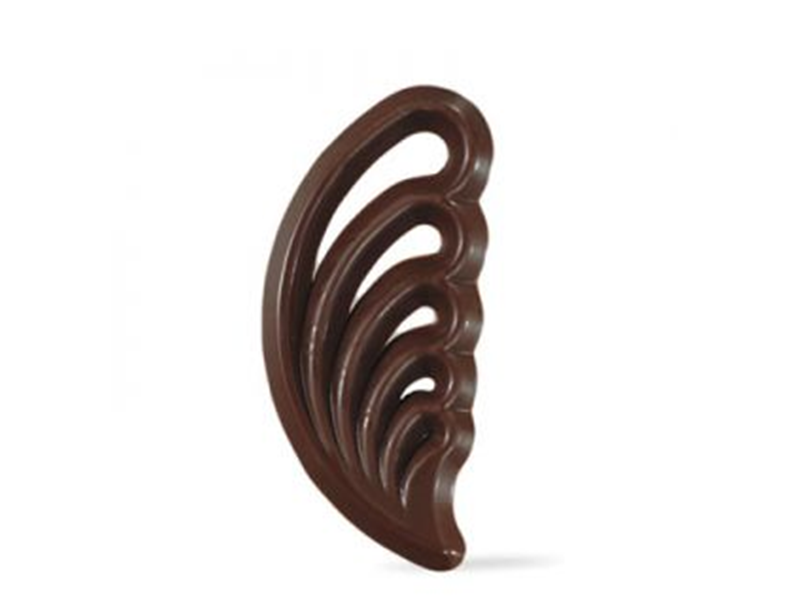 Chocolade decoratie Belle decor - 12 stuks