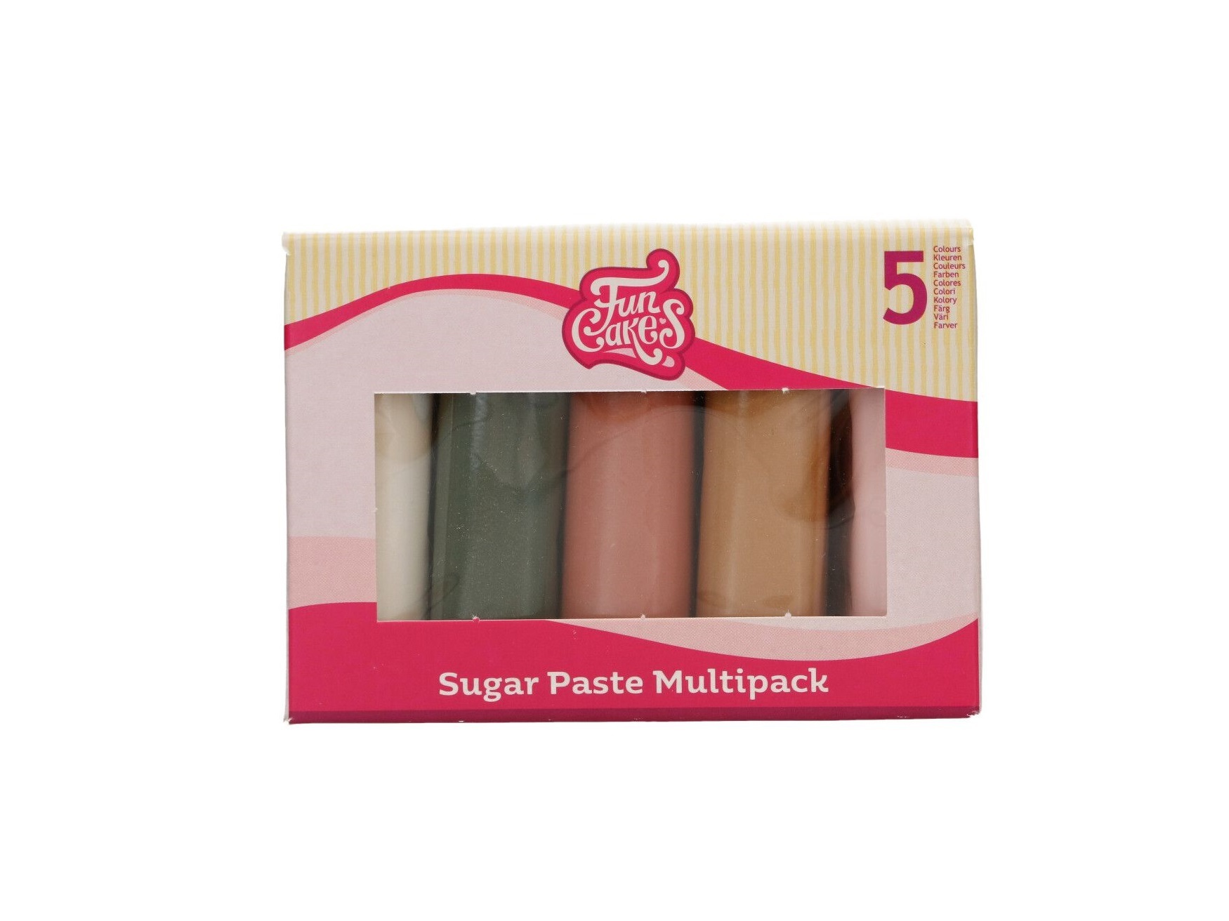 FunCakes Rolfondant Multipack Shimmering Garden 5x100g