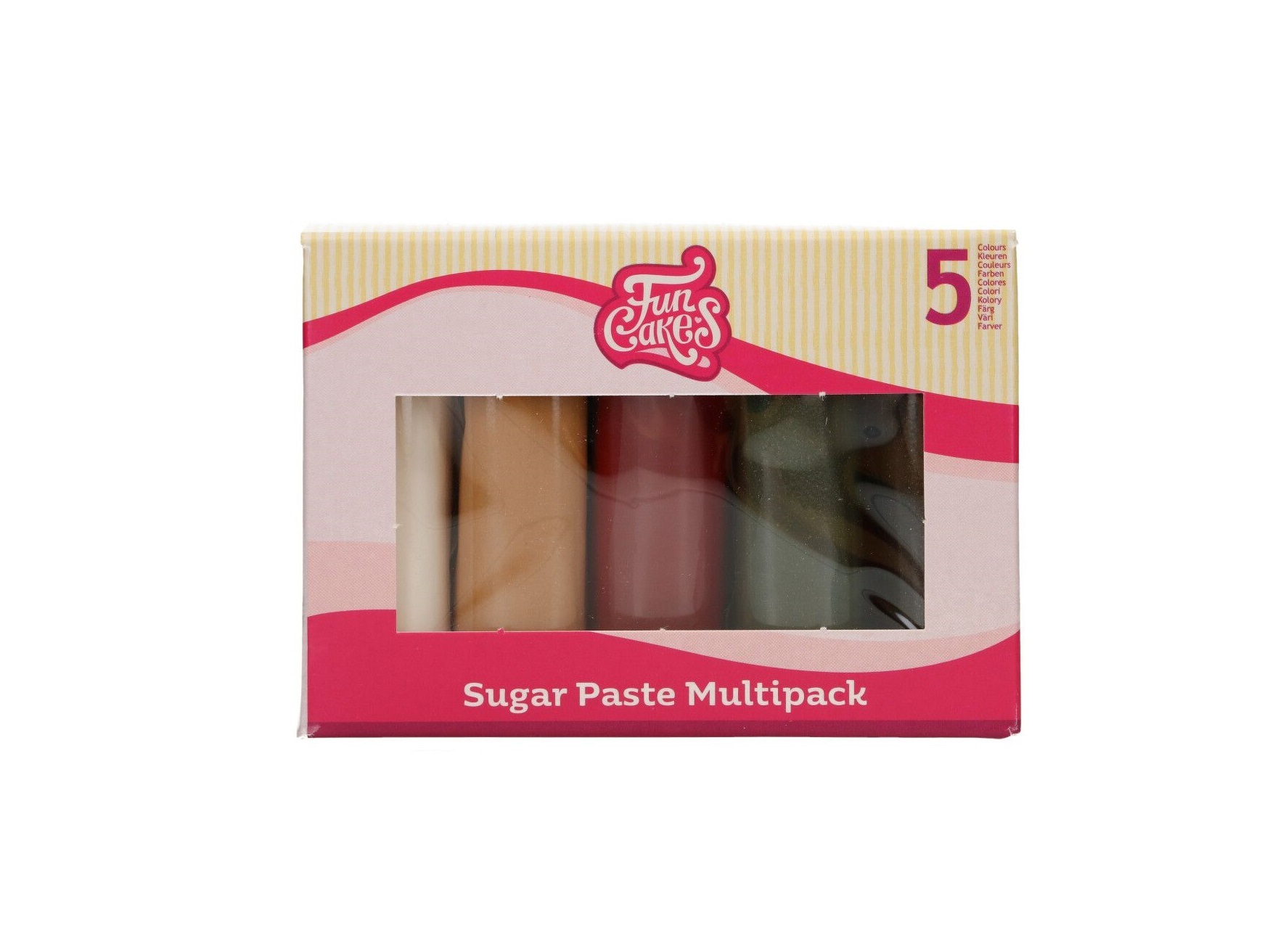 FunCakes Rolfondant Multipack Sparkling Palette 5x100g