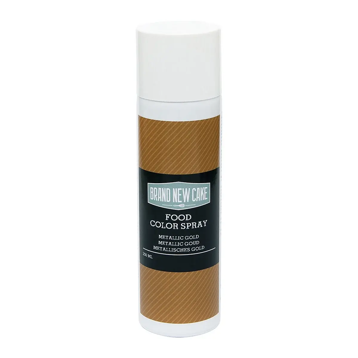 BrandNewCake Kleurspray Metallic Goud 250ml