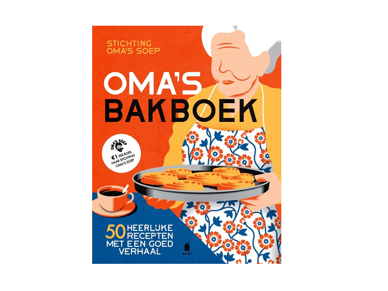Boek Oma's bakboek, stichting oma's soep