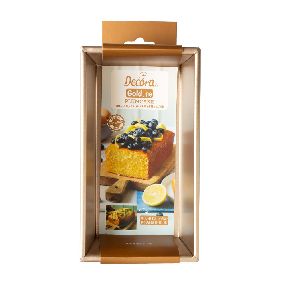 Plumcake Bakvorm 23 x 12,5 x 7 cm (non stick) (GOLD LINE)