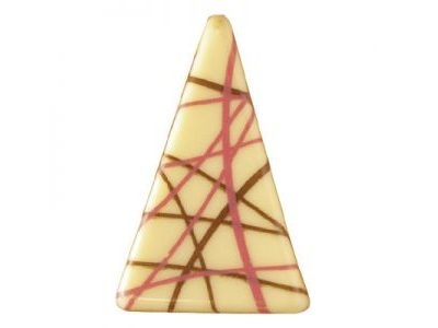 Chocolade decoratie Driehoek Cruzado 12 st