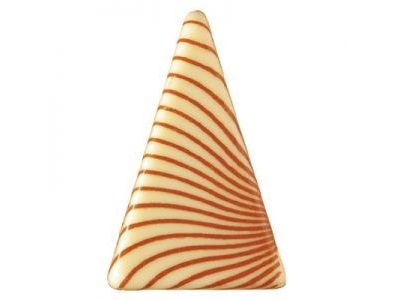 Chocolade decoratie driehoek Design Golf 12st.