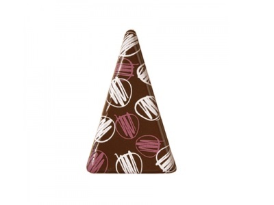 Chocolade Decoratie Driehoek Grain 12st**