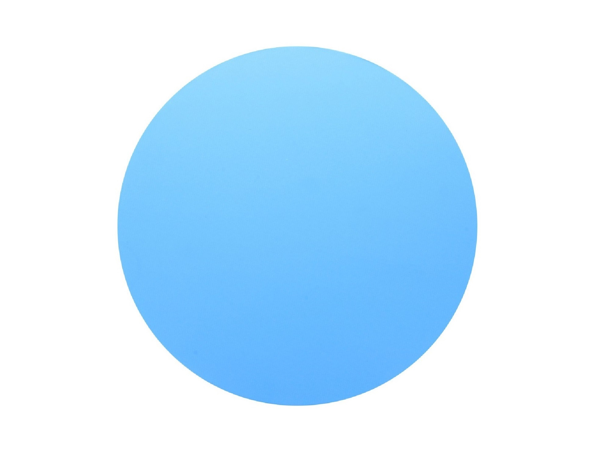Cakeboard Rond Blauw Mat Extra Stevig Ø25cm