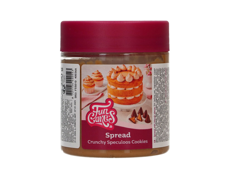 FunCakes Spread - Crunchy Speculooskoekjes 250g 