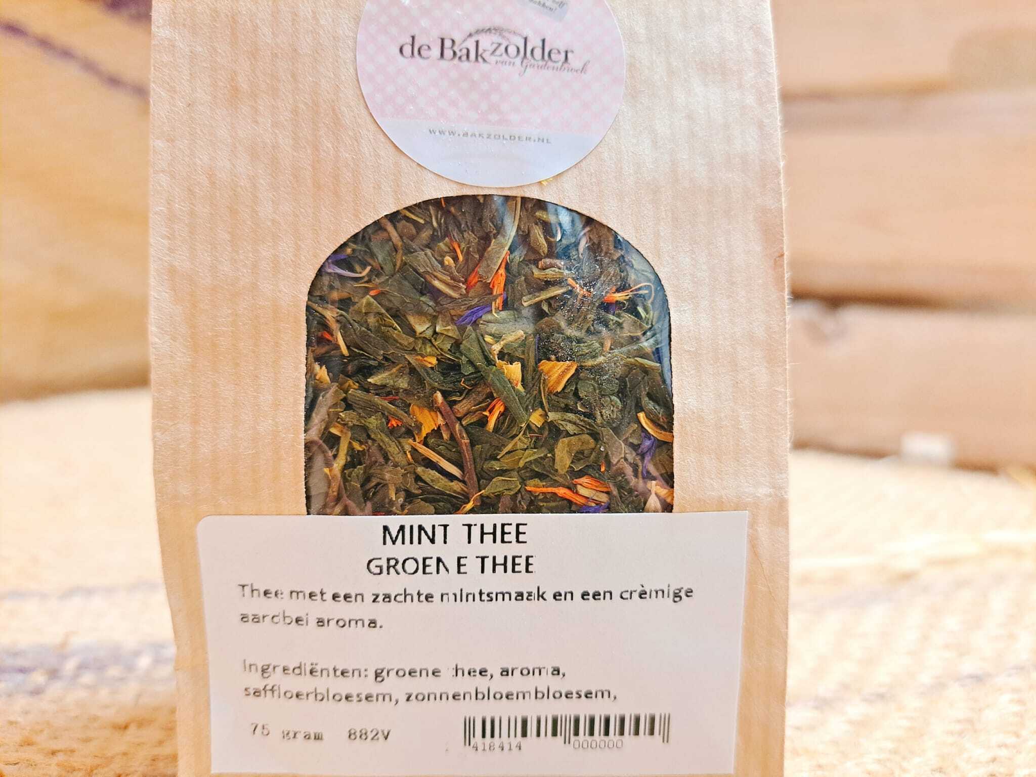 Mint thee (Groene thee) 75 gram