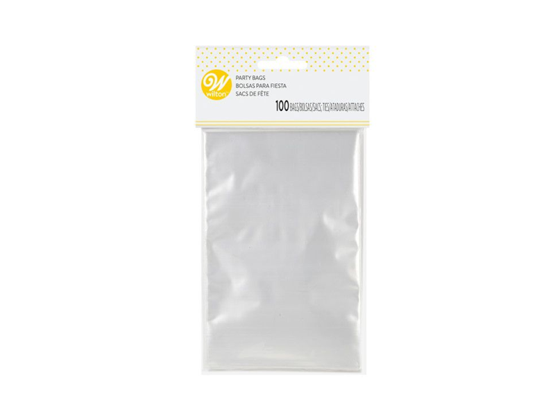 Wilton Traktatiezakjes Doorzichtig Mini pk/100