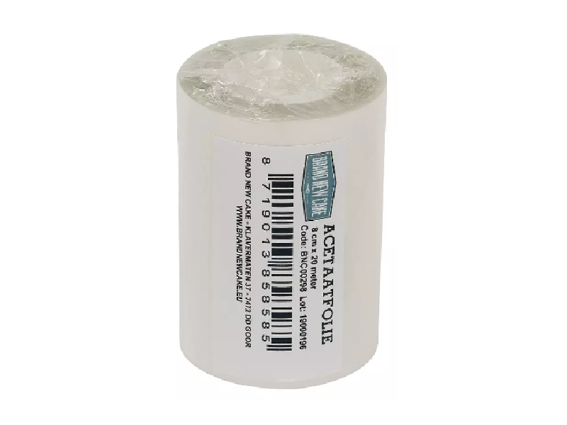 Bavarois band/ acetaatfolie 8cm x 20m