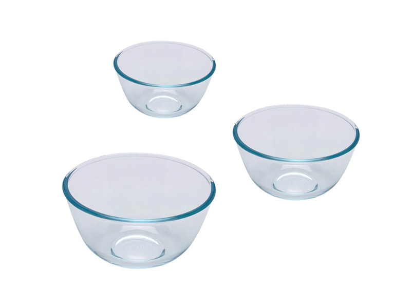 Pyrex Iconic's Beslagkommen (0,5L/1L/2L) Set/3