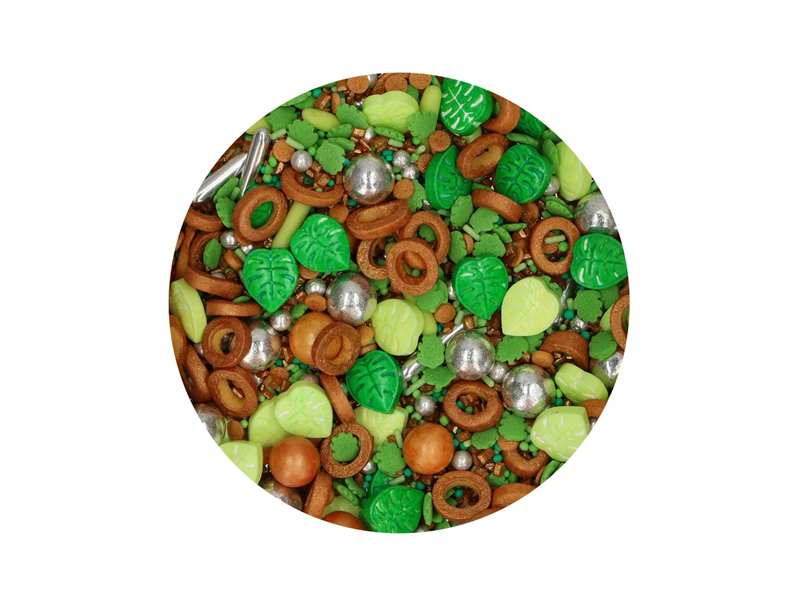FunCakes 3D Sprinkle Medley - Jungle Joy 70g