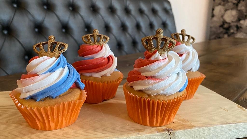 Bakpakket Koningsdag cupcakes