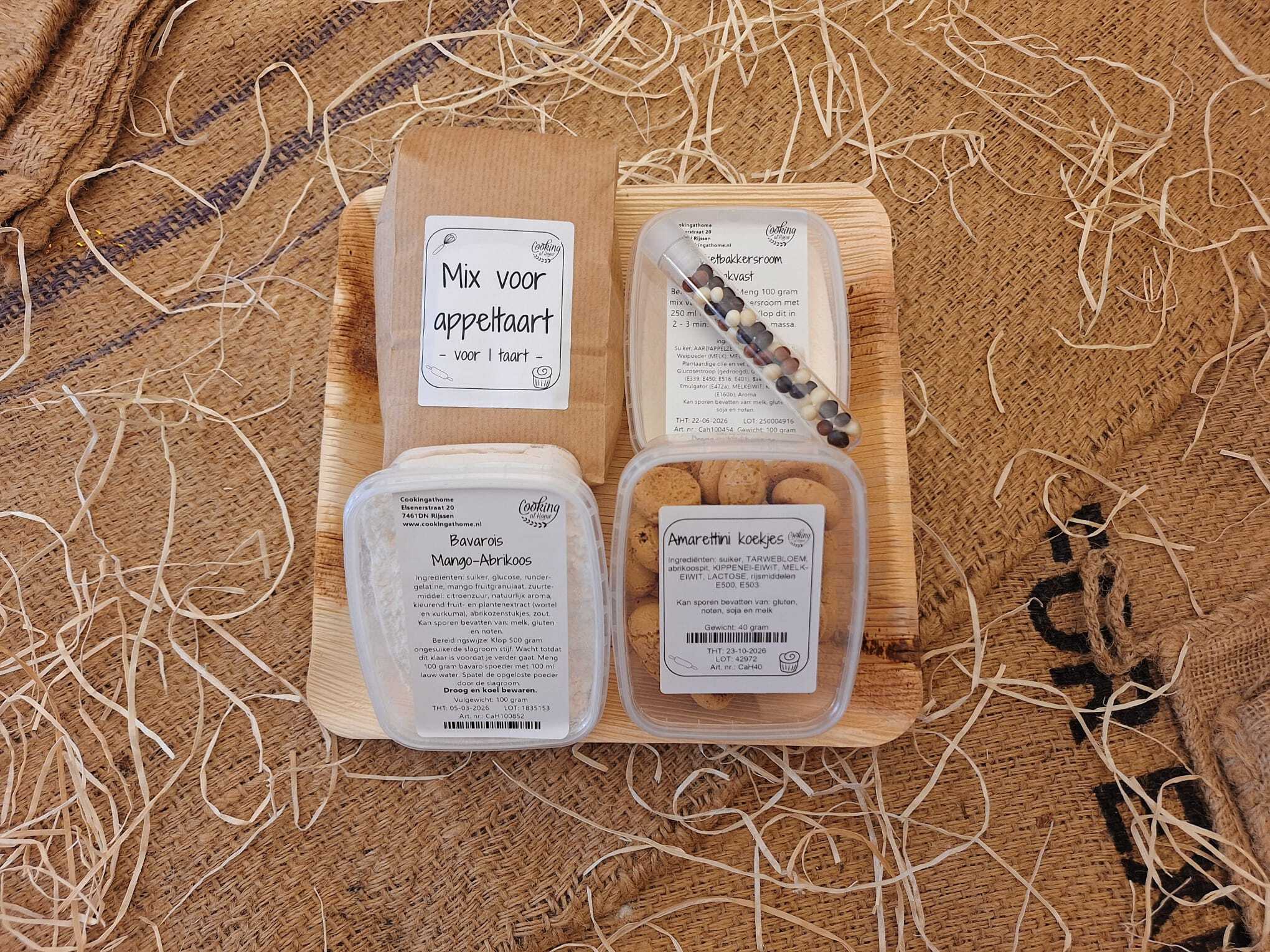 Cadeaupakket 'Cosy apple pie'