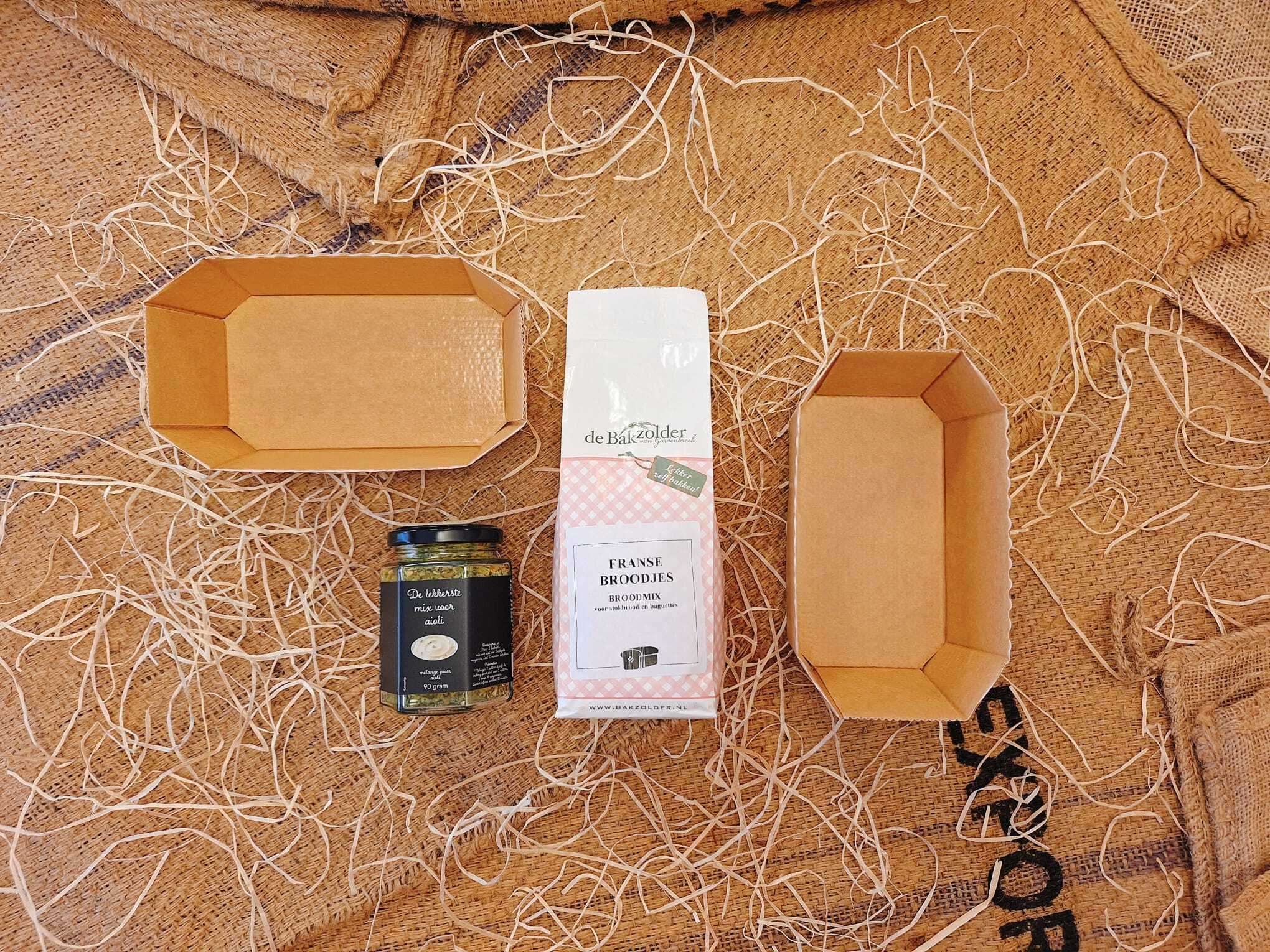 Cadeaupakket 'Franse broodjes met aioli'