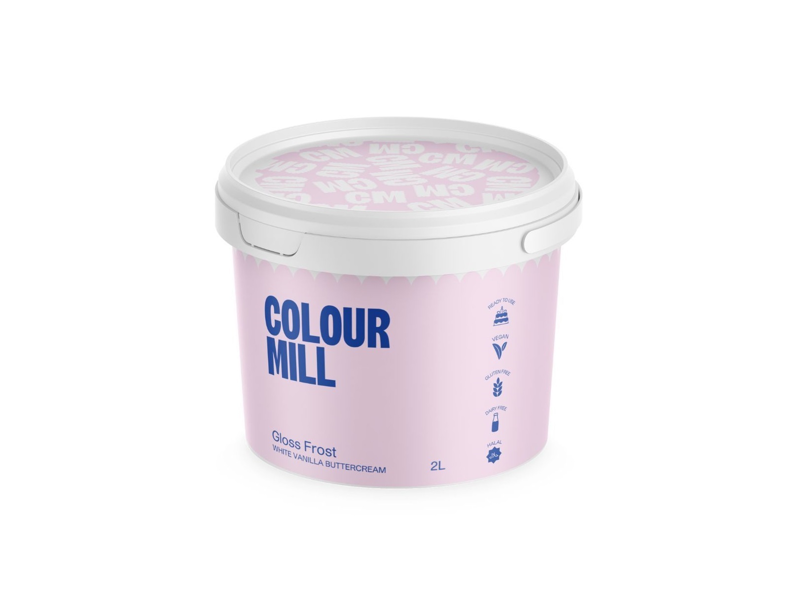 Colour Mill Botercreme Wit Gloss Frost (kant-en-klaar) 2L
