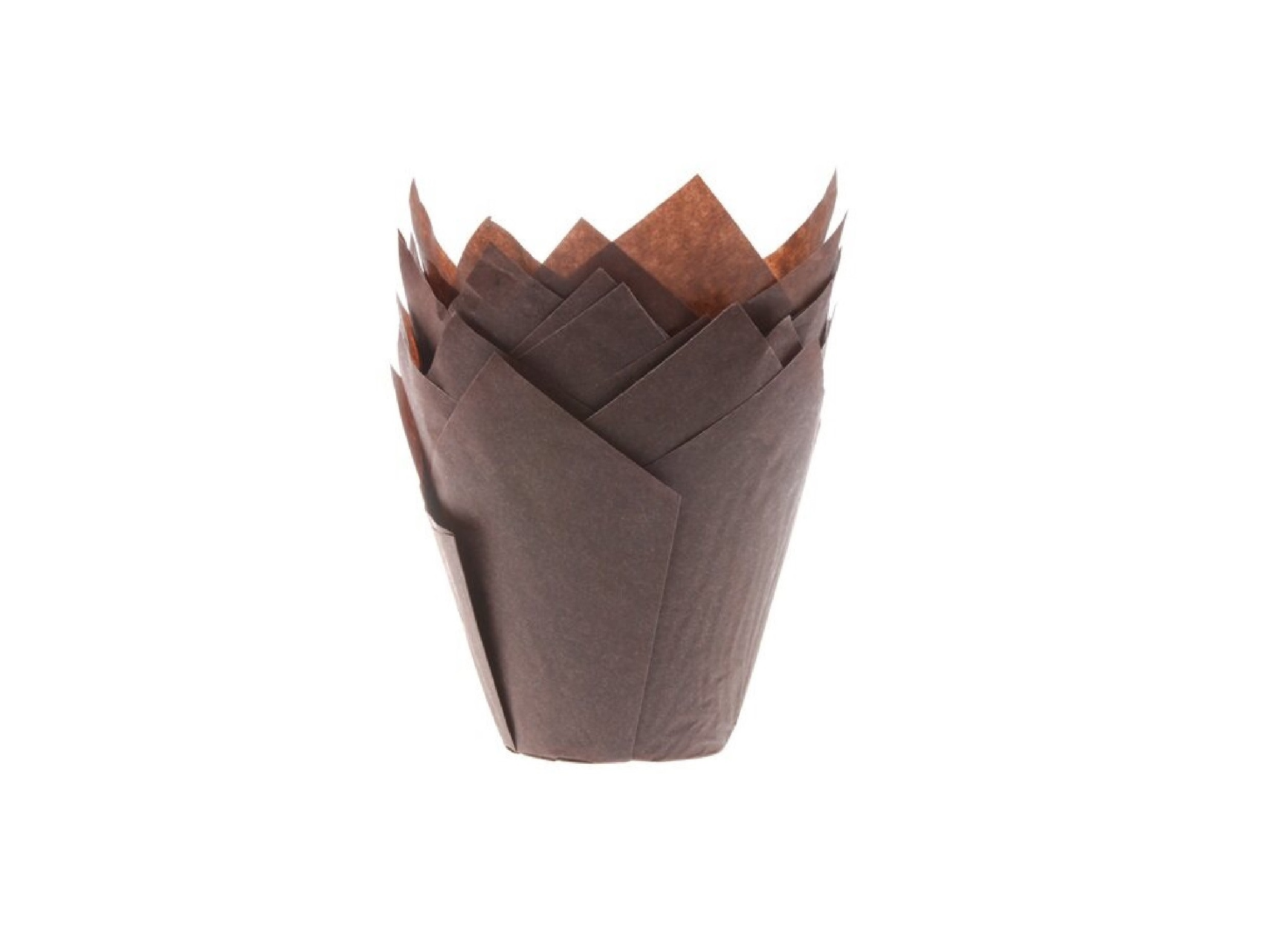 Muffin Cups HoM Tulp Bruin 36st