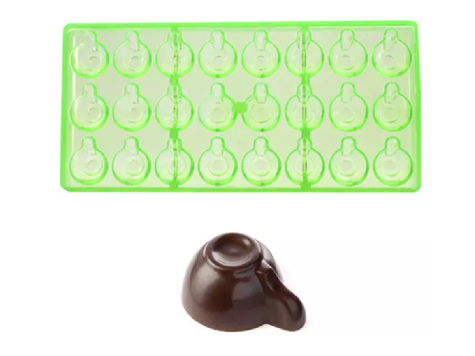 Bonbonvorm Chocolate World GL Koffiekopje (24x) 26x33x14.5mm