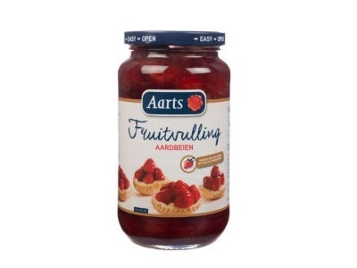 Aarts Fruitvulling Aardbei 560 gram