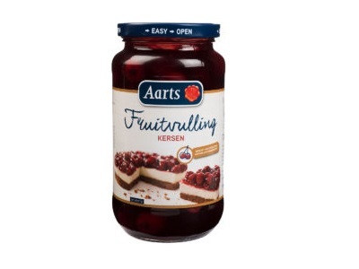 Aarts Fruitvulling Kersen 560 gram