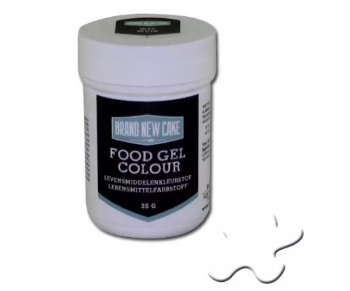 Kleurstof Gel Wit 35 gram