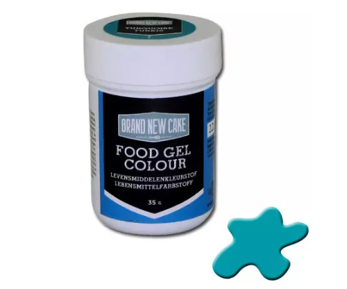 Kleurstof Gel Turquoise 35 gram