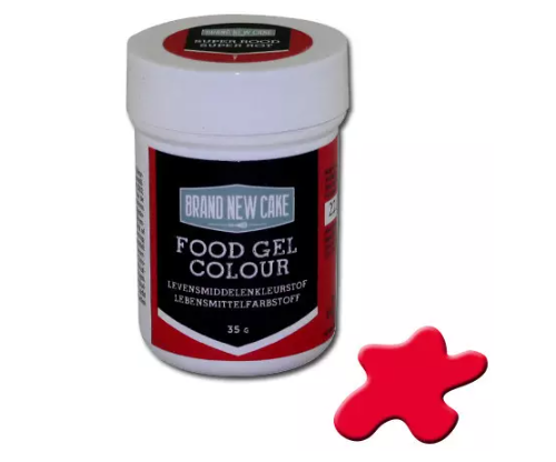 BrandNewCake Kleurstof Gel Super Rood 35 gram