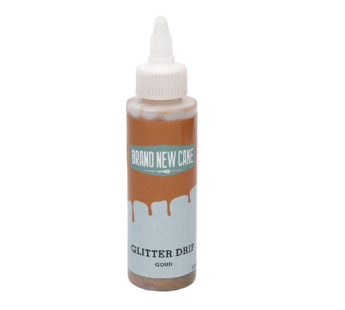 BrandNewCake Glitter Drip Goud 125g
