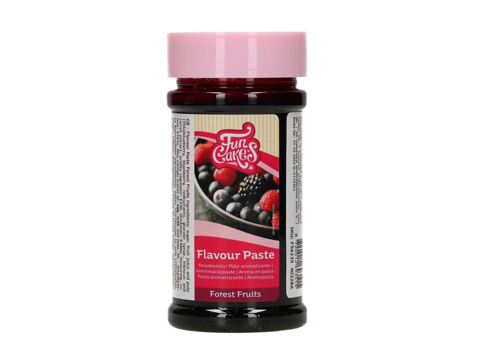 Smaakpasta Bosvruchten 120g