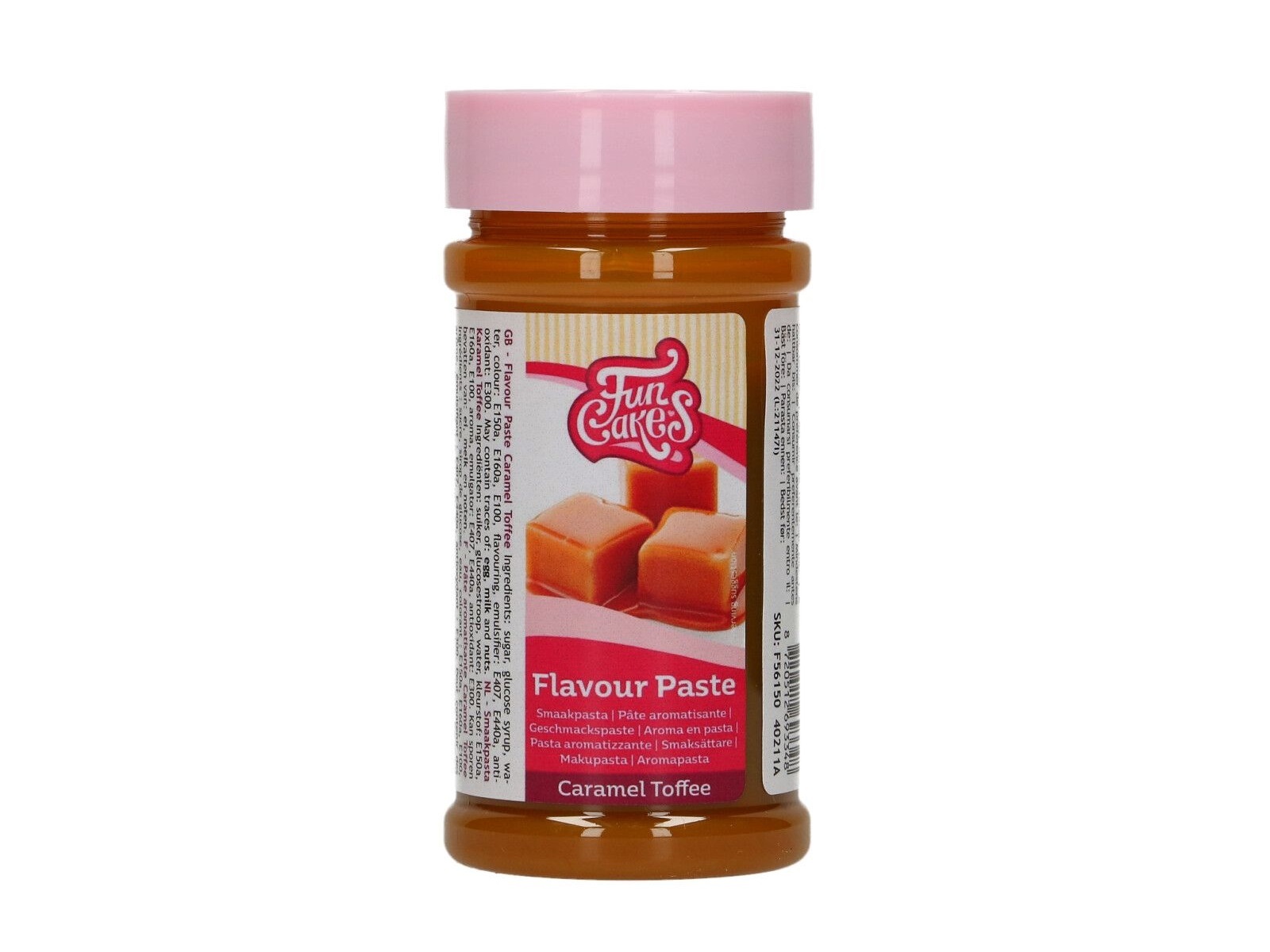 FunCakes Smaakpasta Caramel Toffee - 100 gram