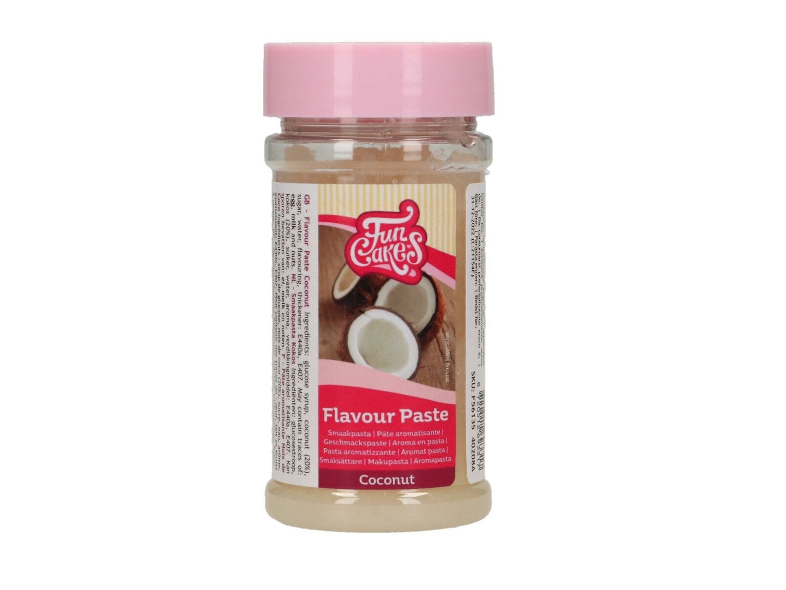 FunCakes Smaakpasta Kokos - 100 gram