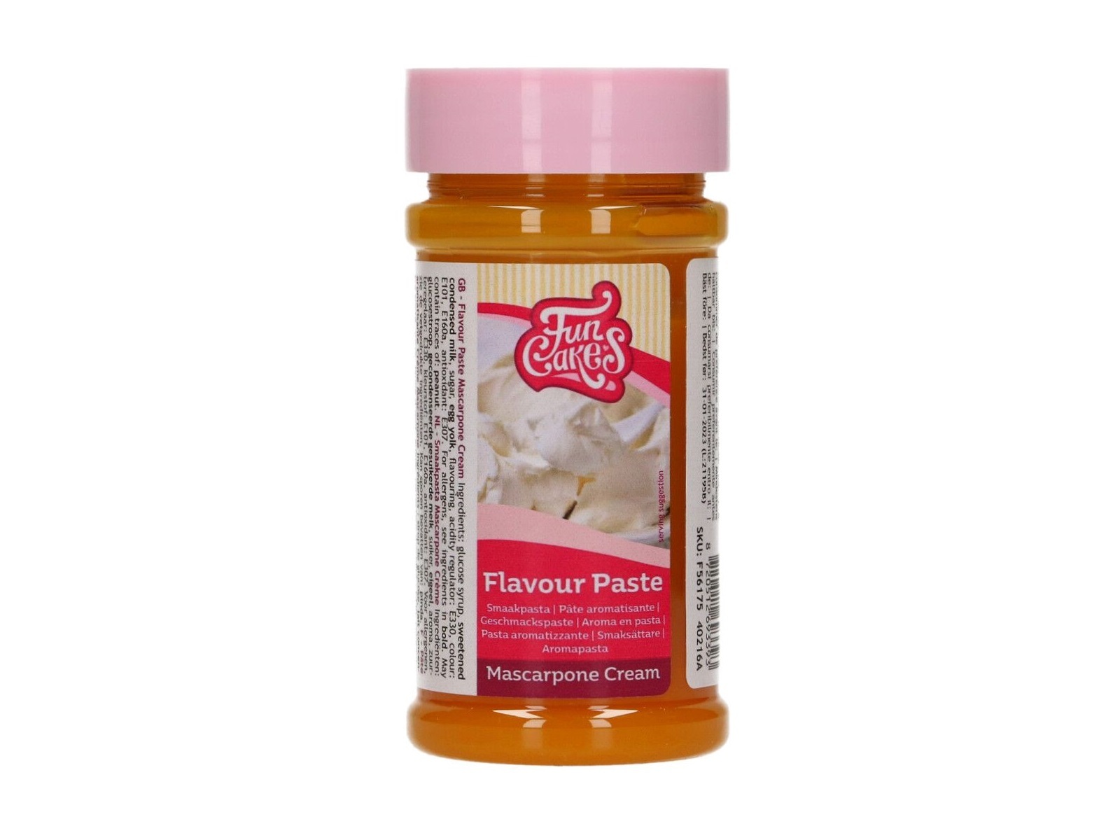 FunCakes Smaakpasta Mascarpone Crème - 100 gram