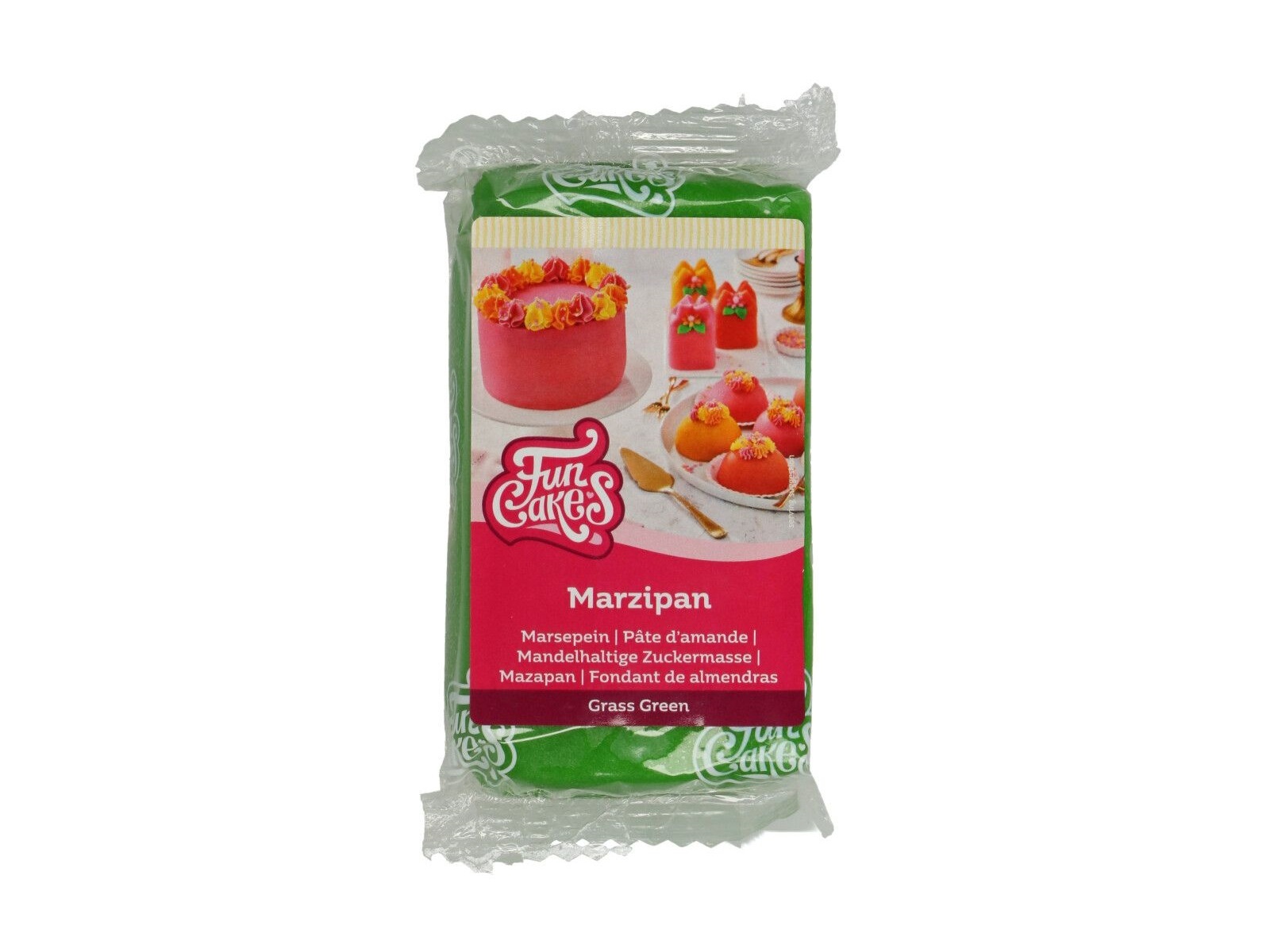 Marsepein grass green 250g