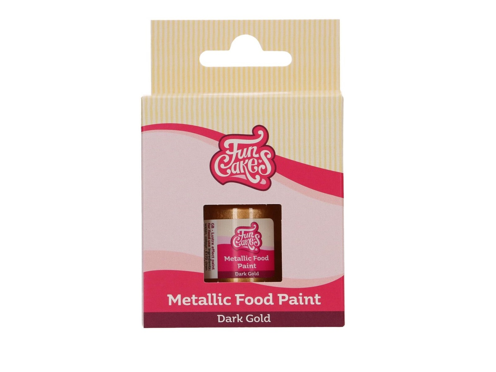 FunCakes Metallic Food Paint Dark Gold 30 ml
