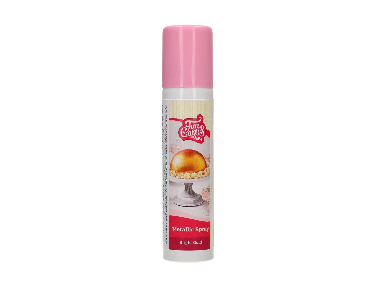 FunCakes Metallic Spray Bright Gold 100 ml